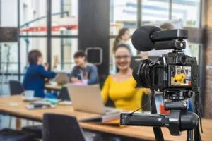 Videos in online inductions