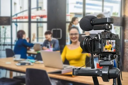 Videos in online inductions