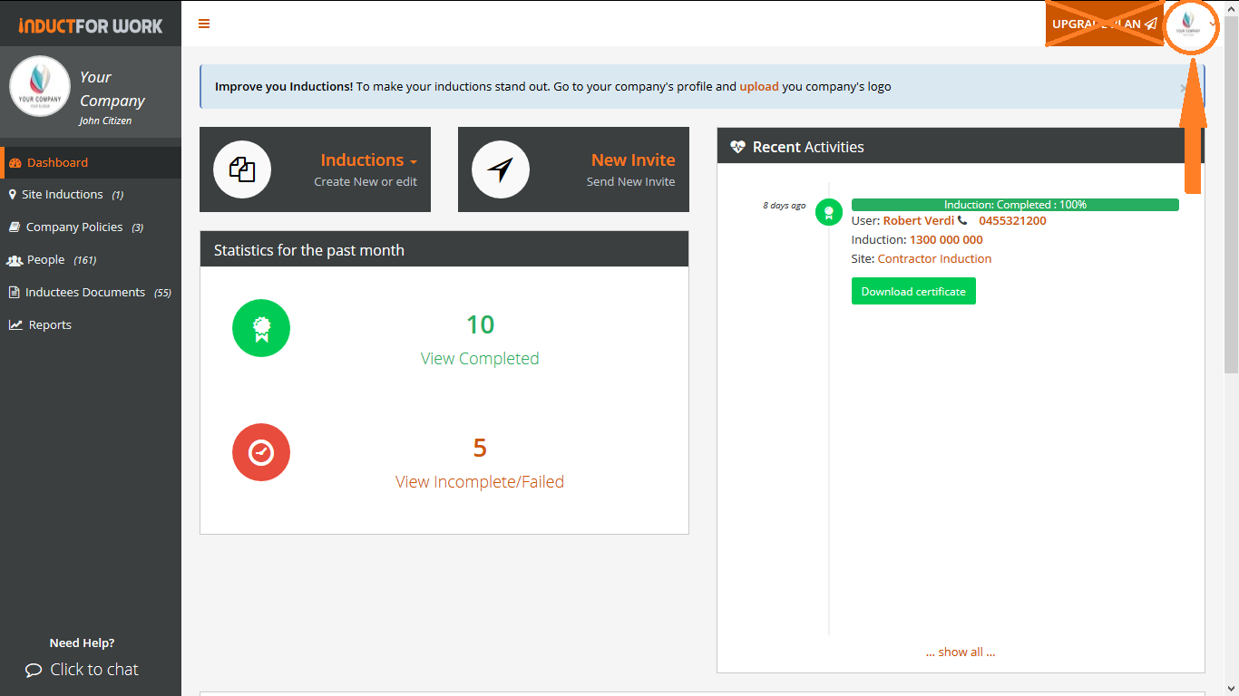 account access online inductions help pages account access online inductions