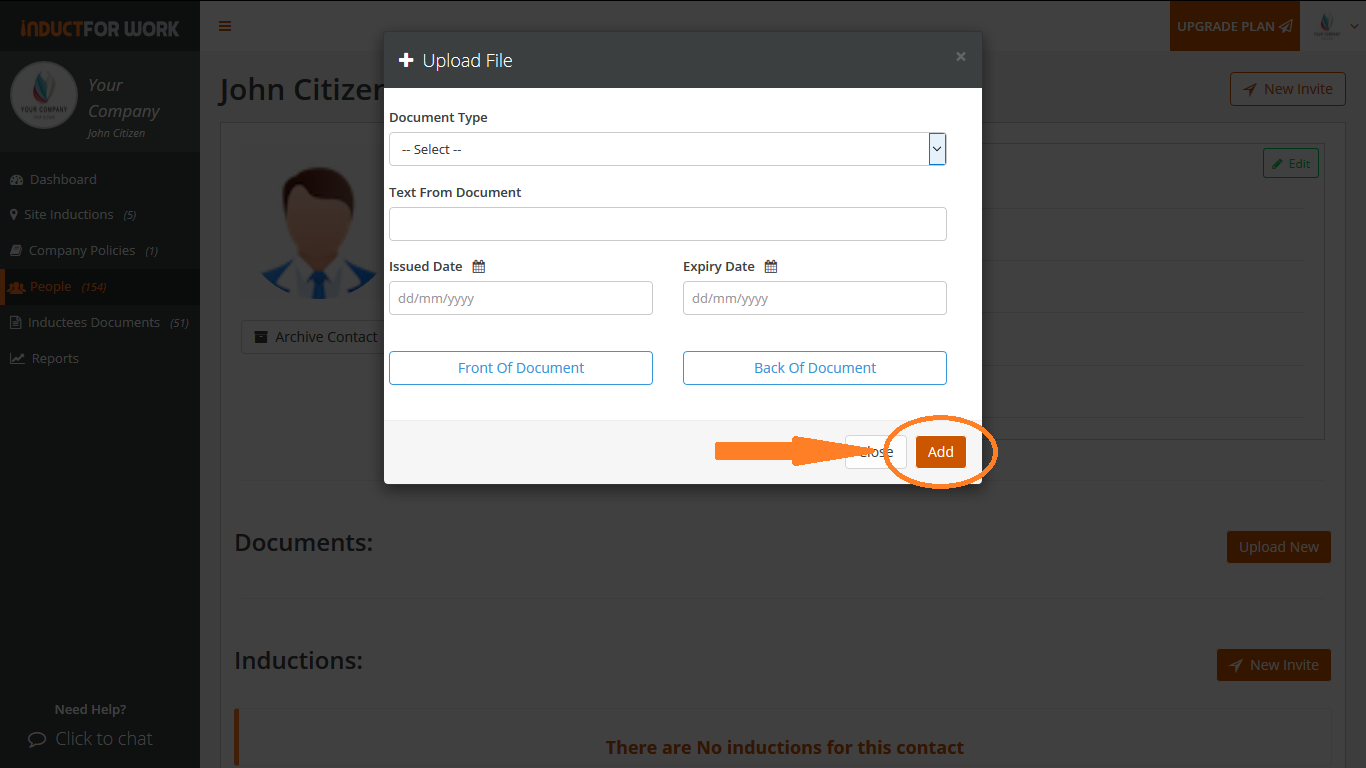 Creating Employee Profiles Online Induction Help Pages Creating Employee Profiles Online Induction