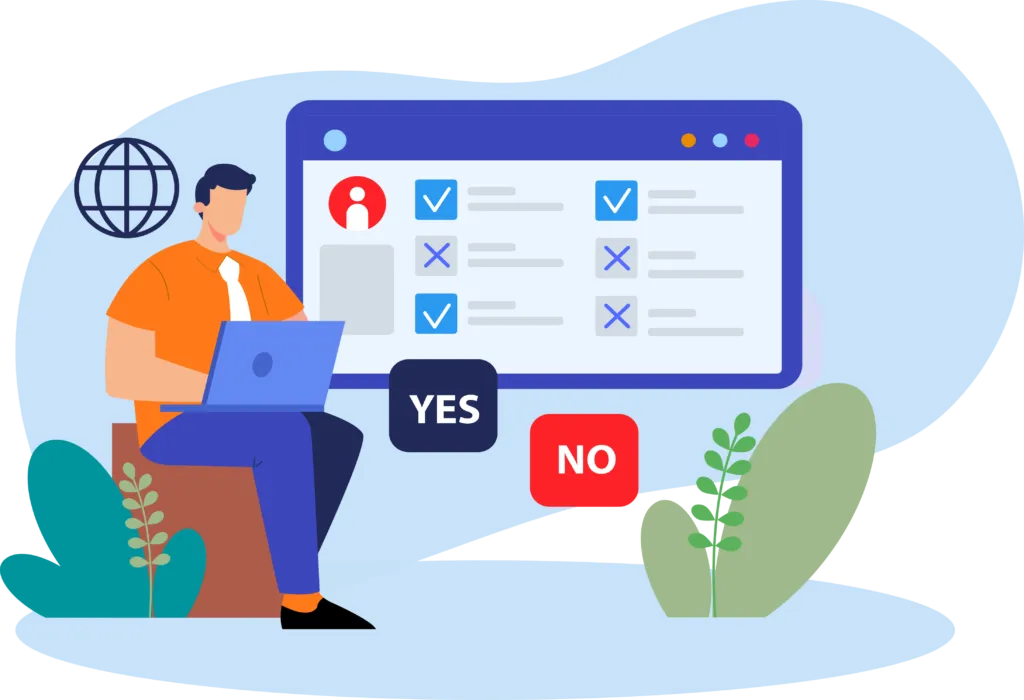 approve reject complaince documents with Induct For Work