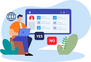 approve reject complaince documents with Induct For Work