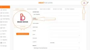 Uplaoding your logo to online induction portal