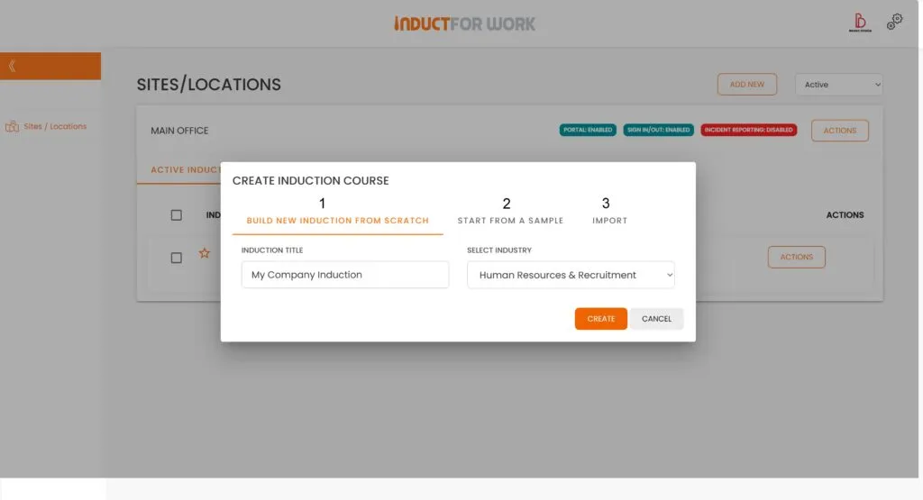 Online Induction LMS from scratch