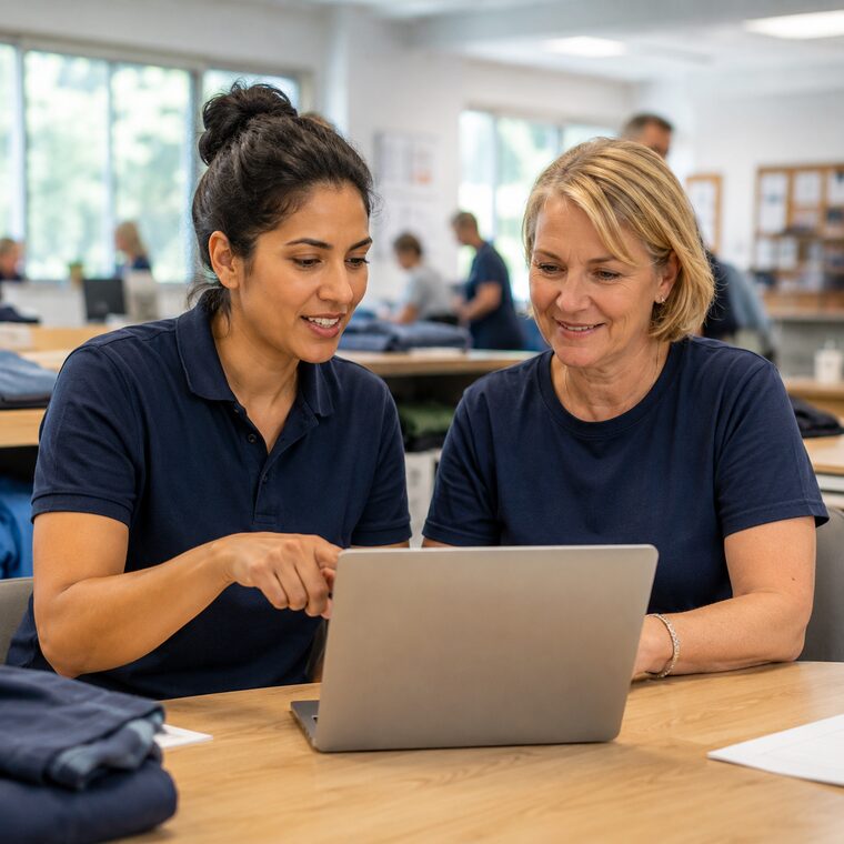 Community organisation delivering a role-specific online induction