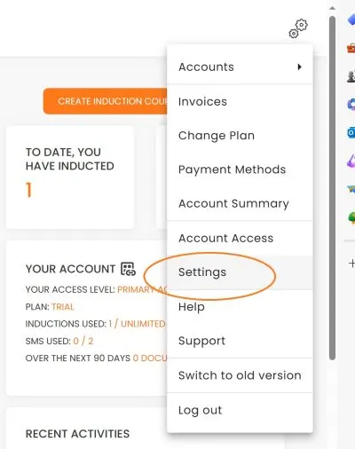 HOw to upload your induct logo